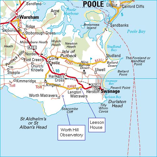 Purbeck Area Map